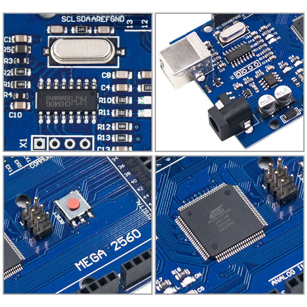 2560-16au ch340g) board with usb cable compatible for arduino