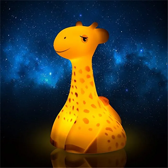 LED wireless rechargeable lovely night light and Giraffe nite lights
