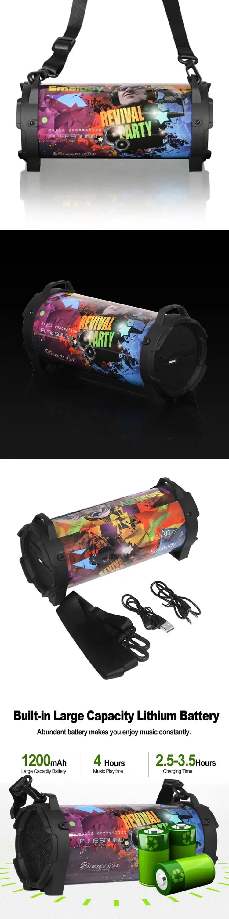 GAS-10 Bluetooth Speaker With CE Certificate - ANKUX.COM
