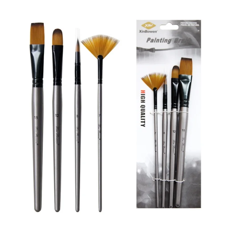 Making Supplies,Popular Diy Paint Brush Settle Silver Color Painting