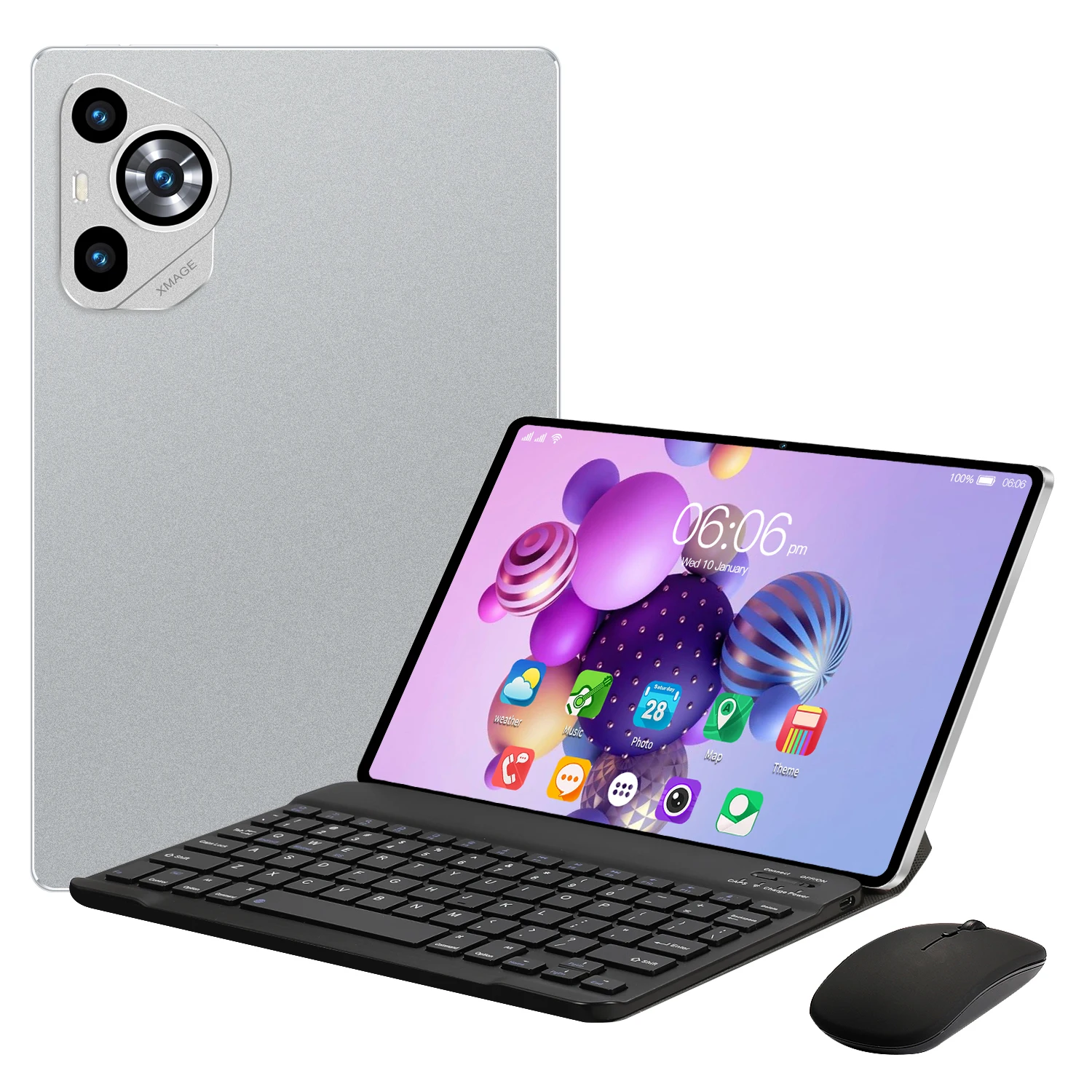 2025 Full Set M70 Plus Tablet - 10.1 Inch Android 15 Powerhouse