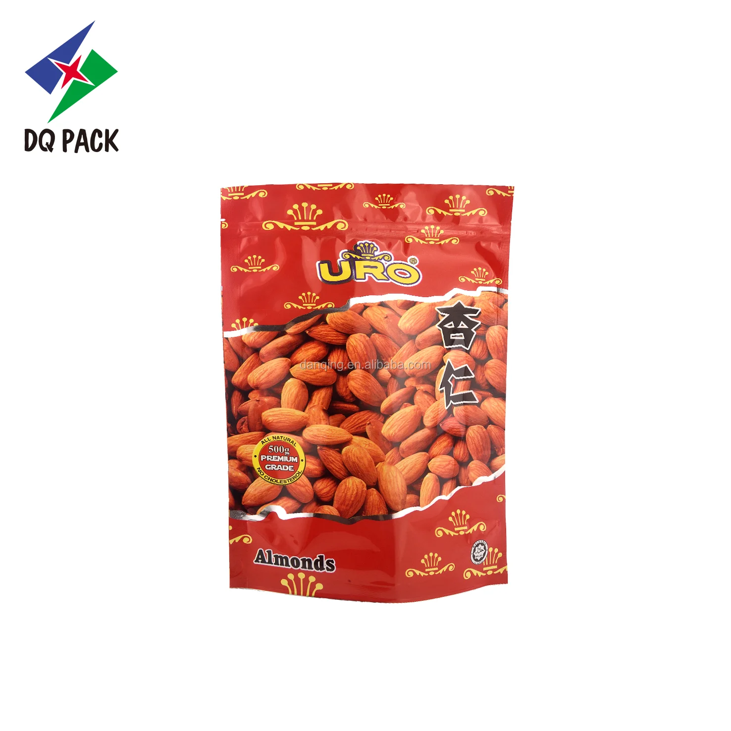 DQ PACK Food Grade Pecans Nuts Packaging Bags Snack Packaging Bag