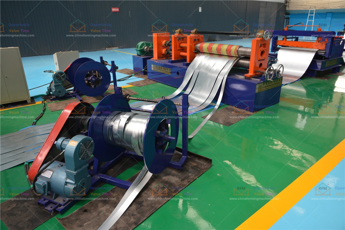 heating pipe industry steel strip Slitting Line Roll Forming Machine