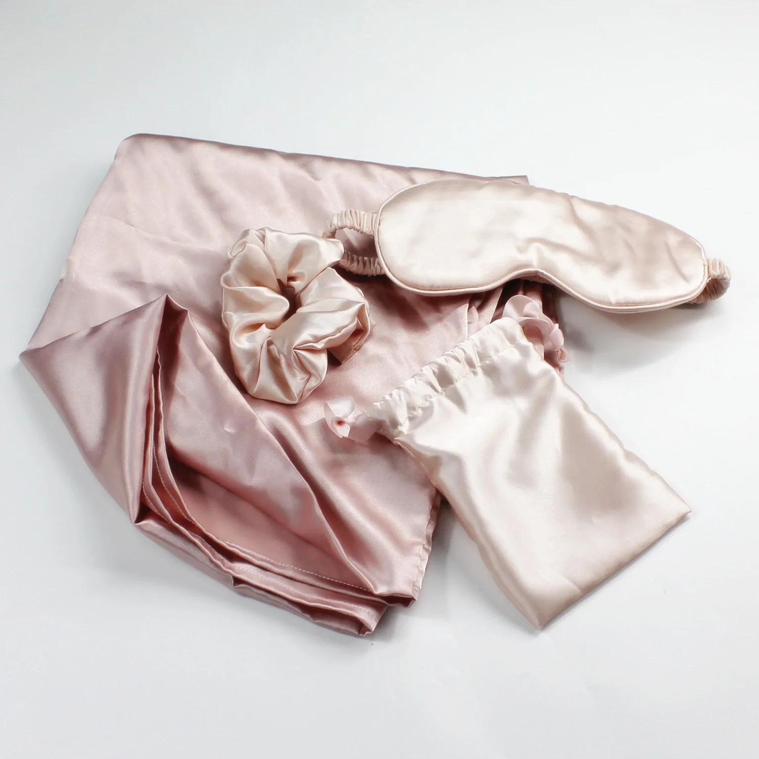 Easetrip Silk Pillow Eye Mask Set Silk Eyemask Custom Satin Sleepmask