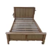 single Solid OAK Wood Bed frame From Shandong Good Wood JIA MU JIA