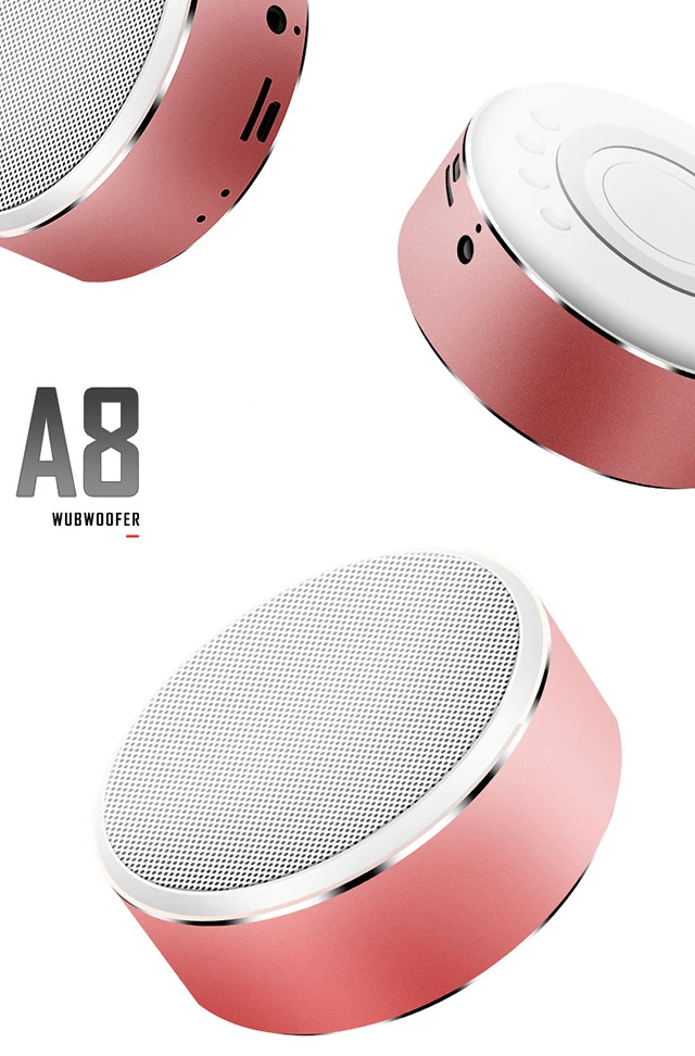 Enjoy Music Indoor Outdoor Mini Portable BT Wireless Speaker BOX Real Sound Audio Loudspeaker Rechargeable TF Card Audio Player - ANKUX.COM