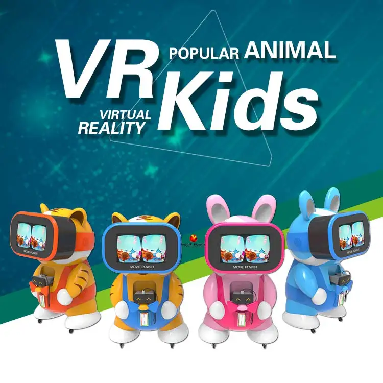9d Virtual Reality Kids Coin Operated Game Machine Hand Held Vr Glasses