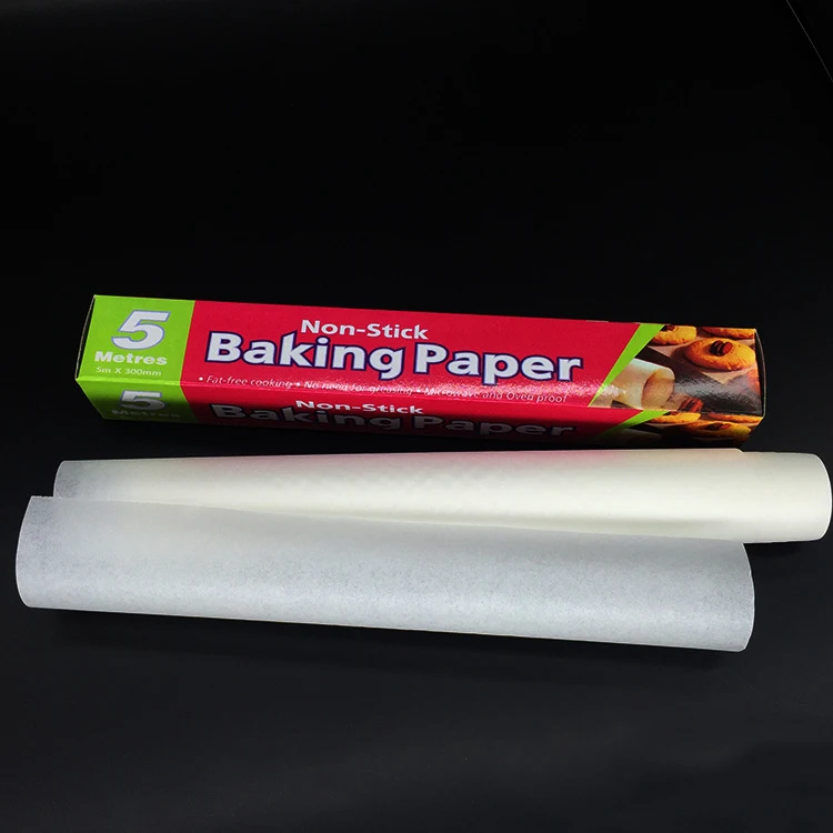 5m/100m High Temperature Double-sided Silicone Baking Paper Greaseproof ...