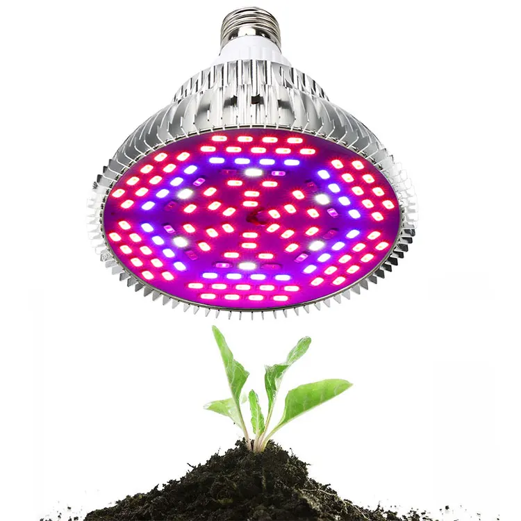 SINJIA E27 Lampada Full Spectrum 80w Led Grow Light For Seed Starting Veg Bloom Plants