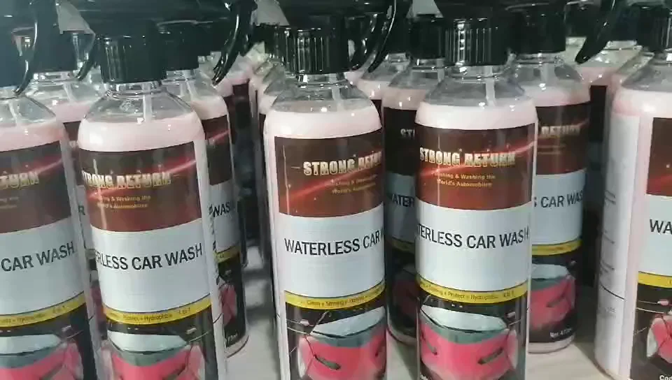 201 Car Quick Waterless Spray Detailing Wash,Car Wash Without Water,Car