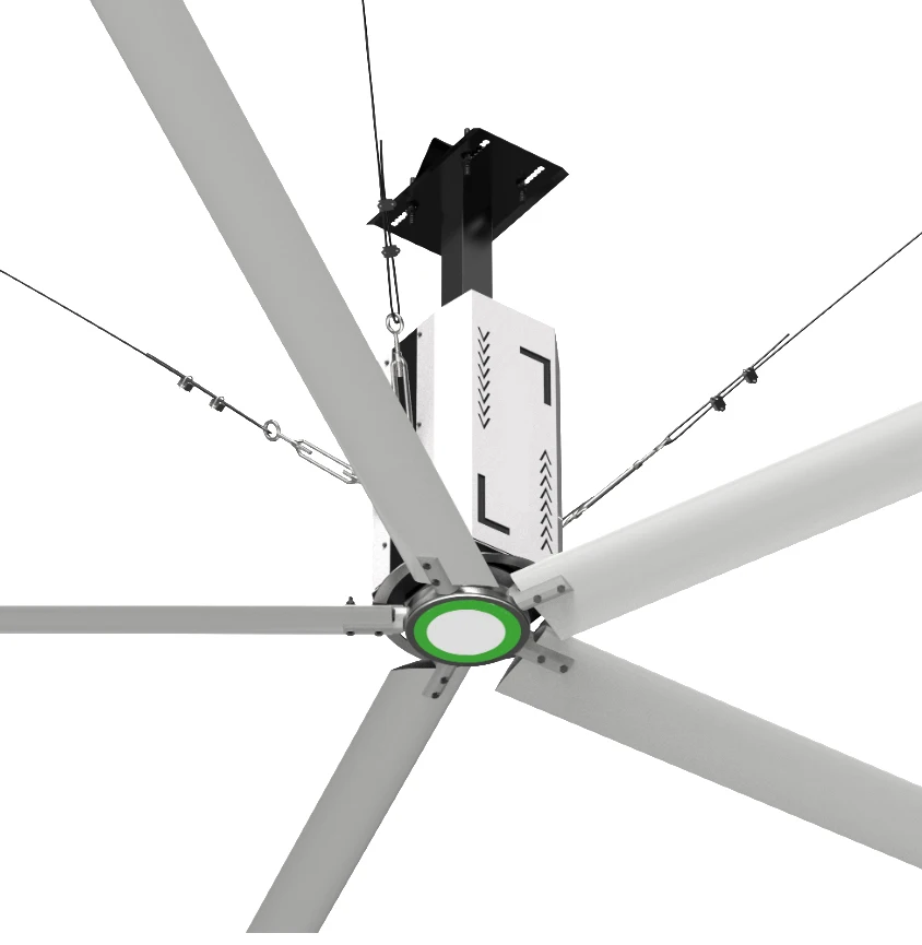 Ceiling Fan, 7.2m, 220V, aluminum magnesium - detail 2