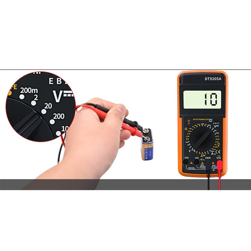 Tester Multimeters Smart Car Battery Tester Digital Multimeter Voltage