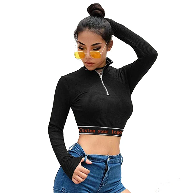 blank crop tops