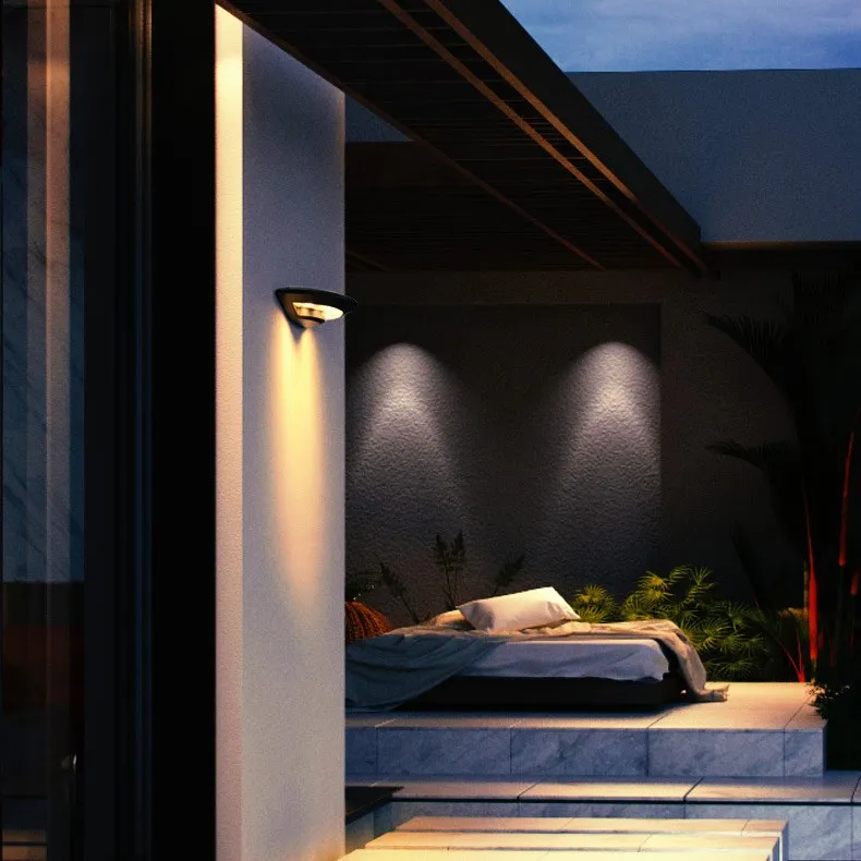 Decorative outdoor waterproof led wall lamps creative garden balcony wall lights