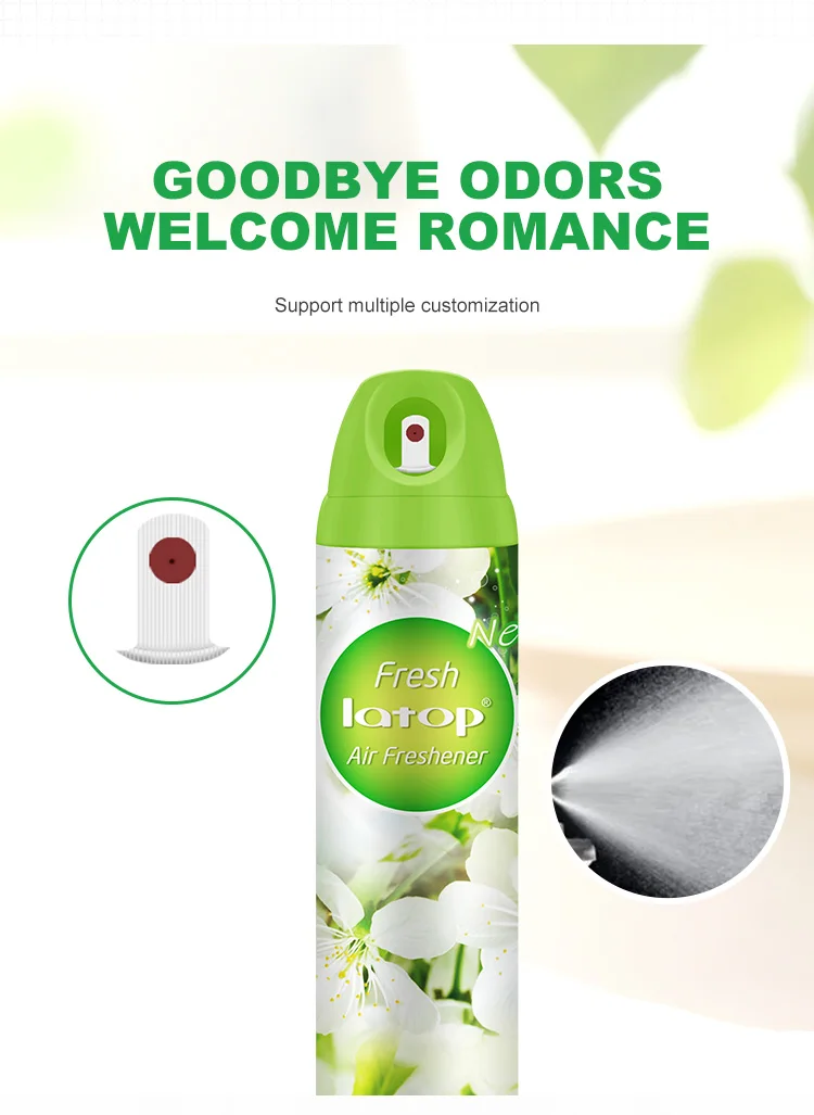 Custom Premium Air Freshener Car And Home Spray Air Deodorant Aerosol