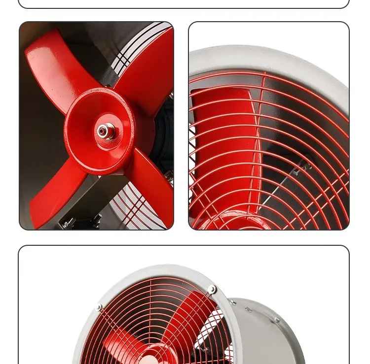 Powerful Explosion-proof Industrial Fan, 380V/220V, 16A - detail 20