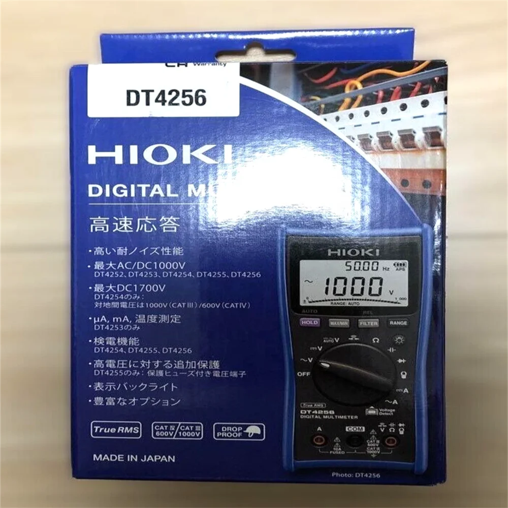 Hioki Dt4282 Digital Multimeter 10a Terminal Mounted High Precision ...
