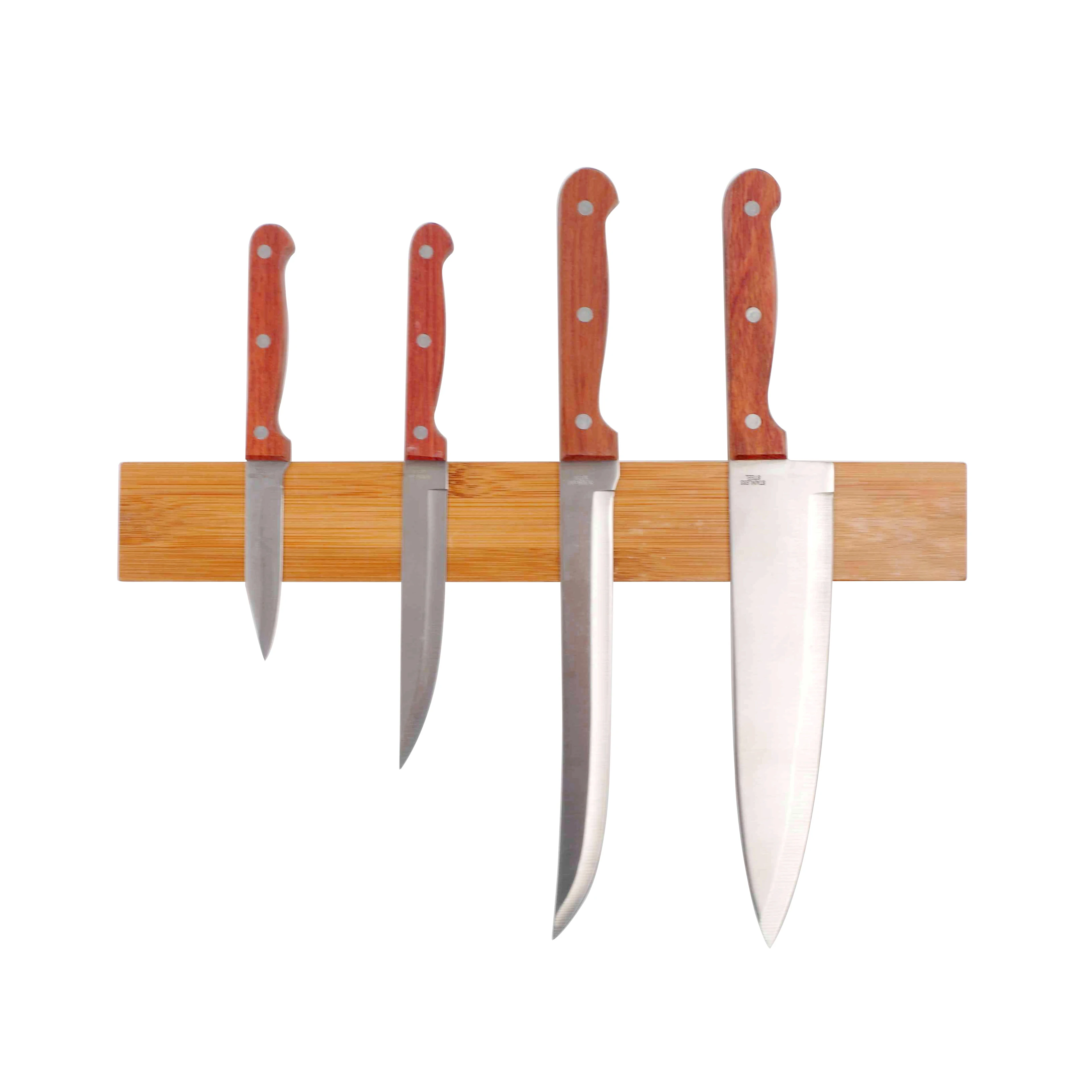 Wood Wall Mount Knife Block Strip Storage Holder 16 Inch Tool