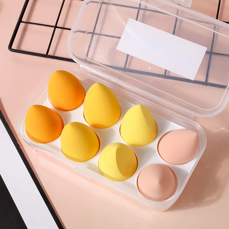 Funny Egg Shaped Beauty Makeup Sponge,Makeup Foundation Powder Sponges