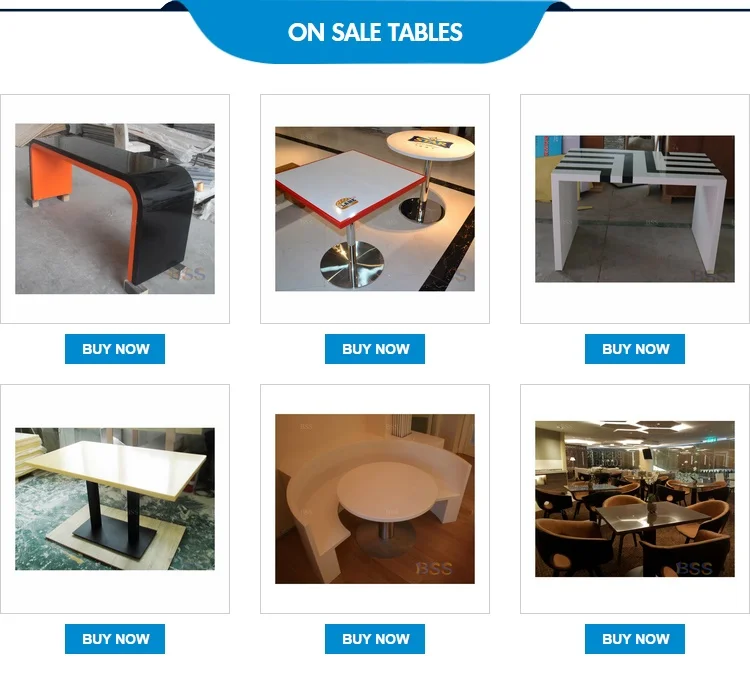 restaurant table top