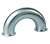 Yongda 304 316L Weld/Clamp Connect Sanitary Stainless Steel 180 Degree Elbow