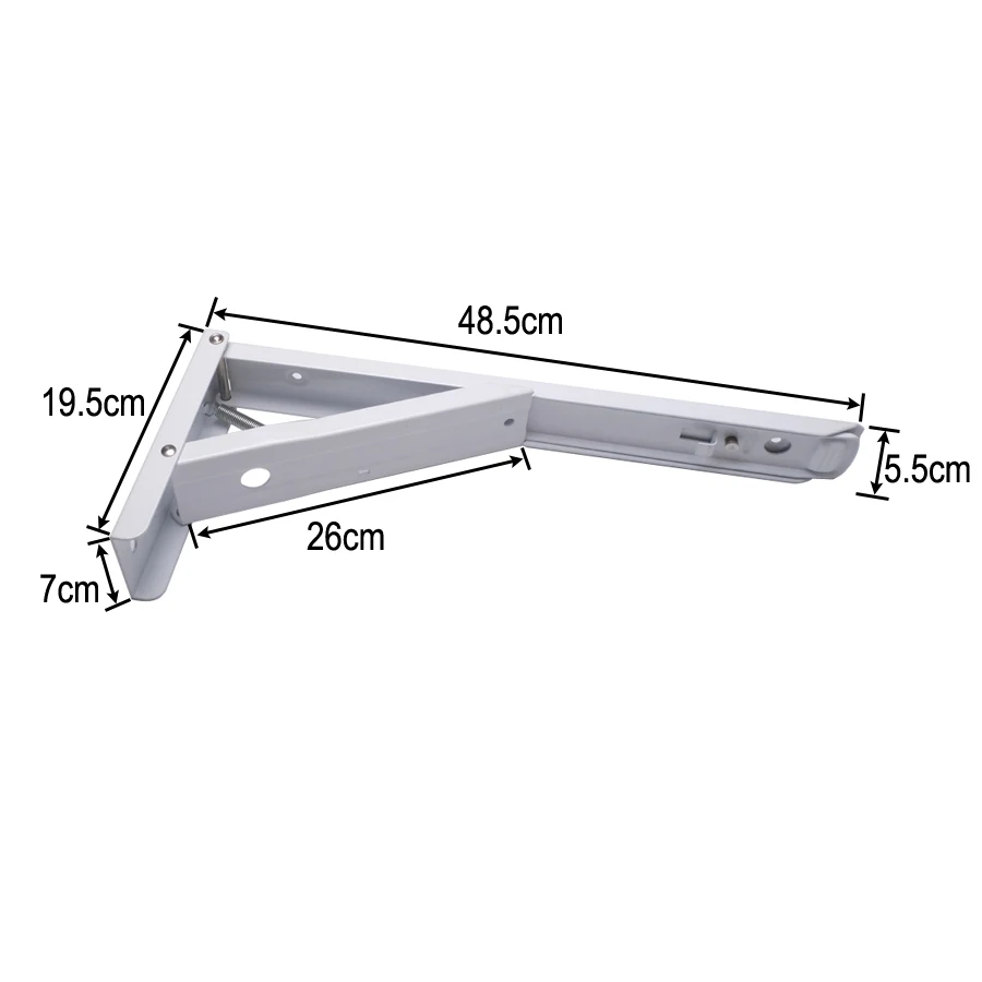 Jhmech Heavy Duty Adjustable Folding Shelf Workbench Supports,24 Inch Foldable Bracket Buy