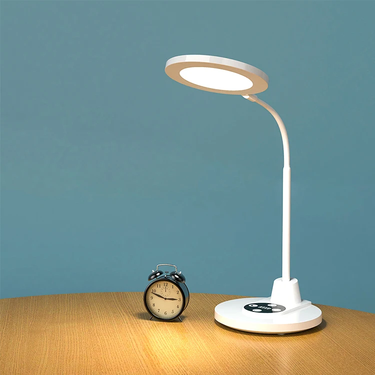 LED Desk Lamp 360 degree Flexible Gooseneck desk light Lamp 3 Color Temperatures  Eye-Care Table Lamp