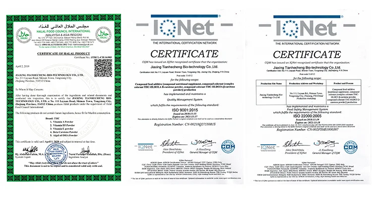 high pure beta-carotene 30% oil suspension