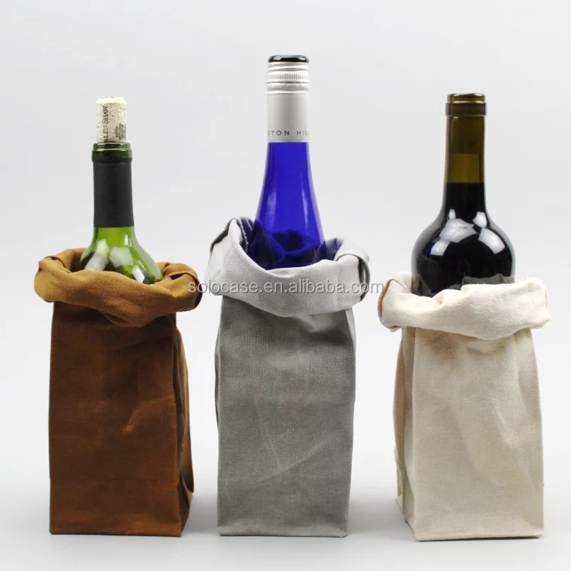 Single Bottle Wine Cooler Bag