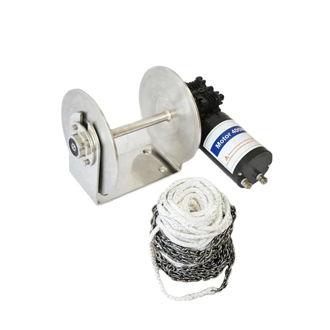 Free Fall Stainless Steel Drum Winch Standard Anchor Winch Buy Boat