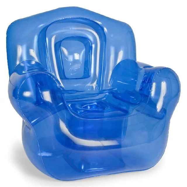 inflatable sofa blue