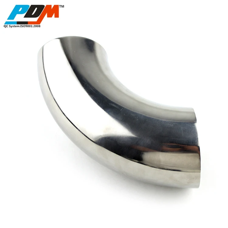 Coude D'Échappement 90° En Acier Inoxydable 40 Mm - Raccord Coudé Robuste Pour Système D'Échappement