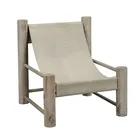 Norwegian rustic style minimalist living room wood home furniture antique wooden leisure lounge chair