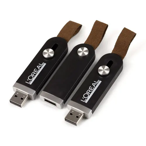 New Arrival Retractable memorias USB flash drives capless sliding USB stick metal pen drive 64GB - ANKUX.COM