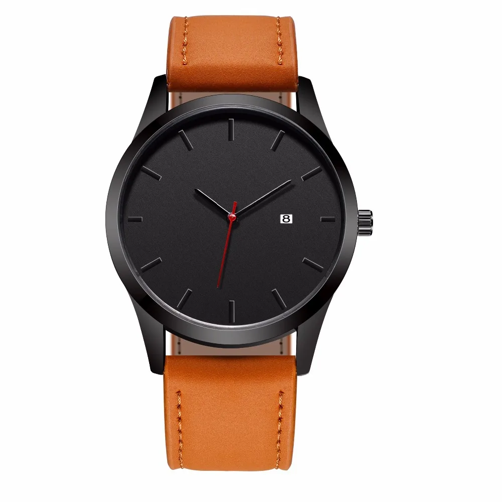 Lige — montre de sport Simple pour hommes, à Quartz trempé, très tendance, nouvelle collection, vente en gros