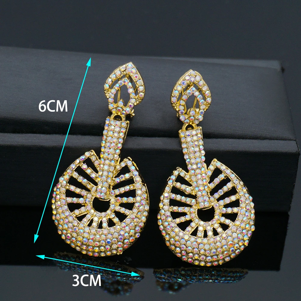 Latest Dubai Gold Big Earrings Designs Collection - YouTube