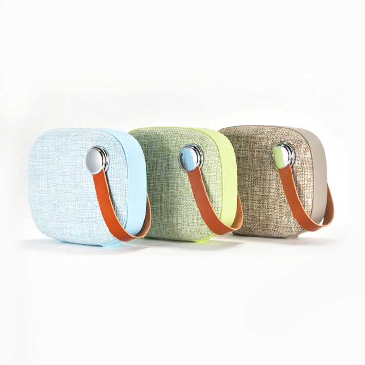 Free Shipping Outdoor Easy Carrying Square Wireless Mini Fabric Blue Tooth Home Spekers Bluetooth Marshall Party Speaker - ANKUX.COM