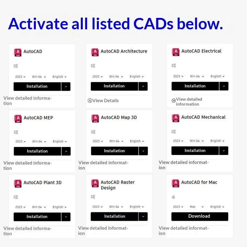 For Autodesk CAD Genuine Software Activation Serial Number ...