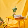Cheap INS Yellow background photography for photo studio backdrop fabric for food, photography background, photography backdrop