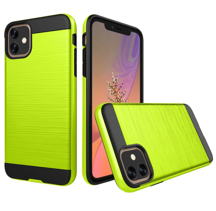 Armor phone case For iPhone 11 Pro Max Army PC TPU Hybrid Cellphone Cover