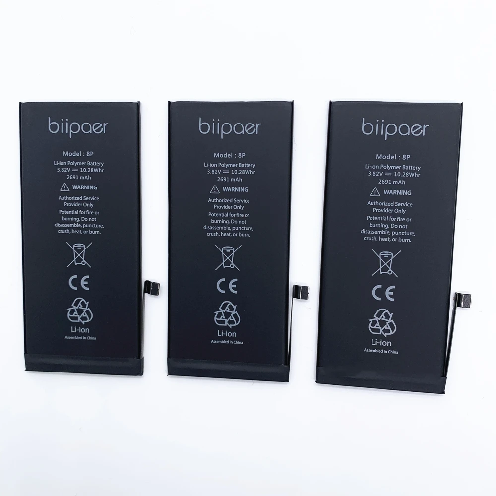 0 周期 2691amh锂电池iphone 8 plus原创高容量手机电池iphone8 plus