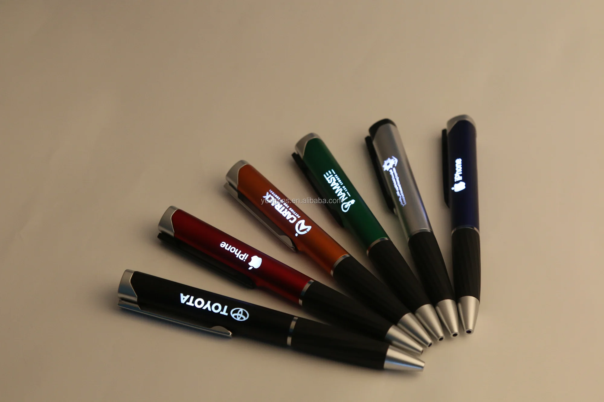 branded name plastic ballpoint promotional gift