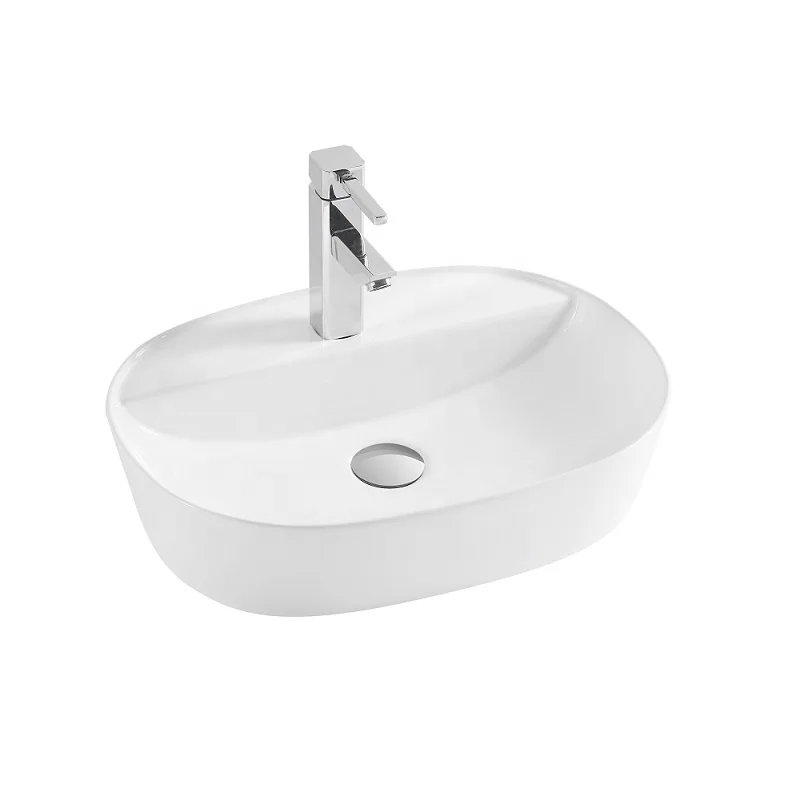 Anbi Easy Cleaning Sanitary Ware Sink Wash Basin Ceramic Bathroom Sinks