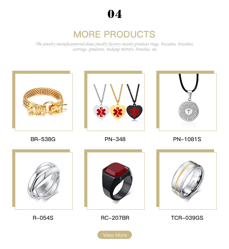 Custom Jewelry Blanks Men's Titanium Steel Black Ring Titanium & stainless Steel Jewelry Rings