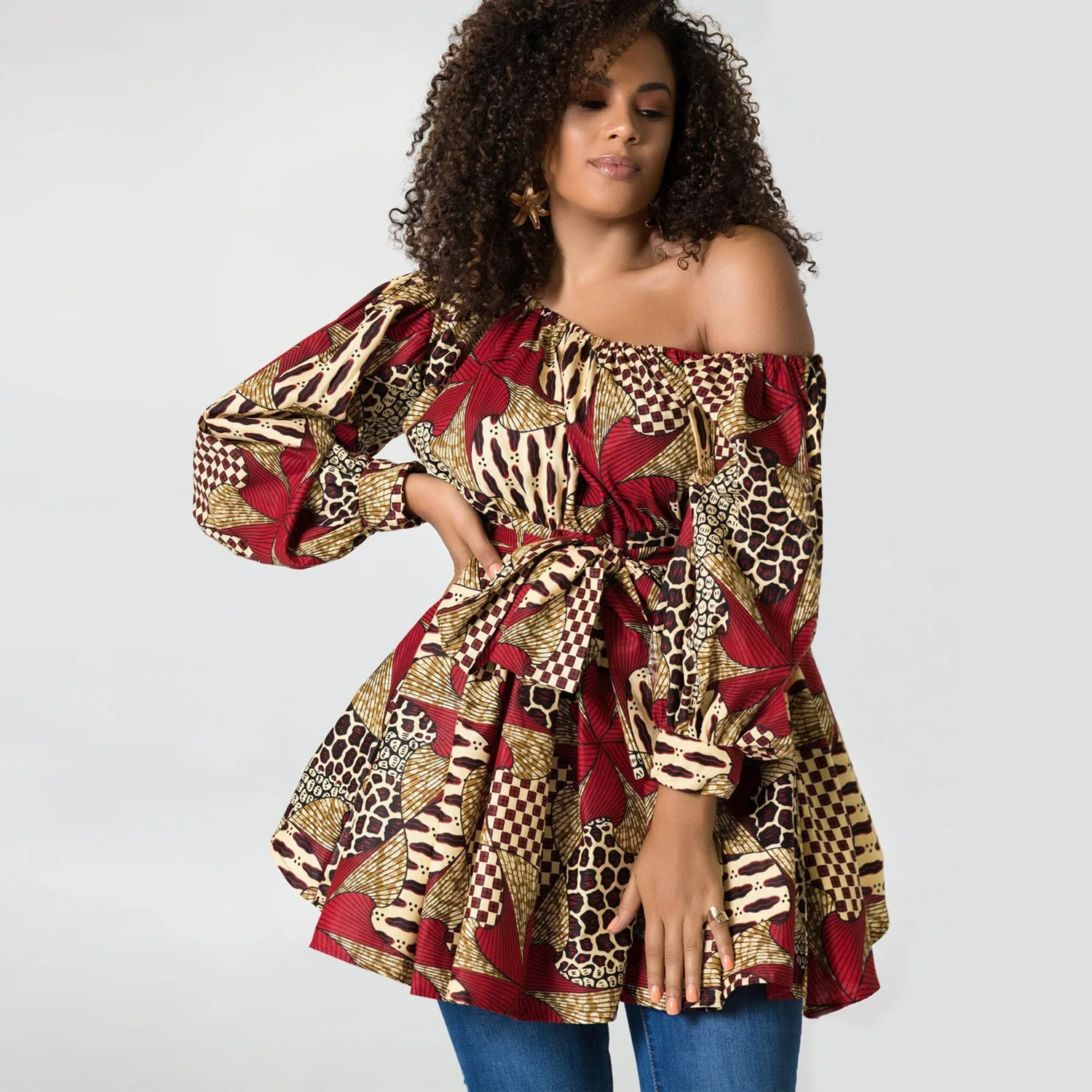 Ethnic Traditional Vintage Africa Dress 