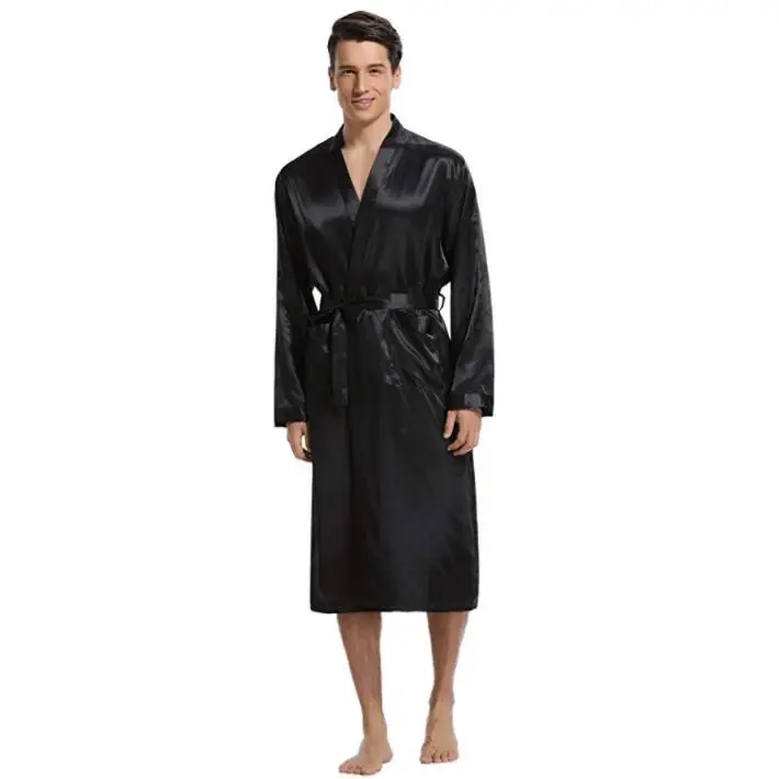 men silk robe 1