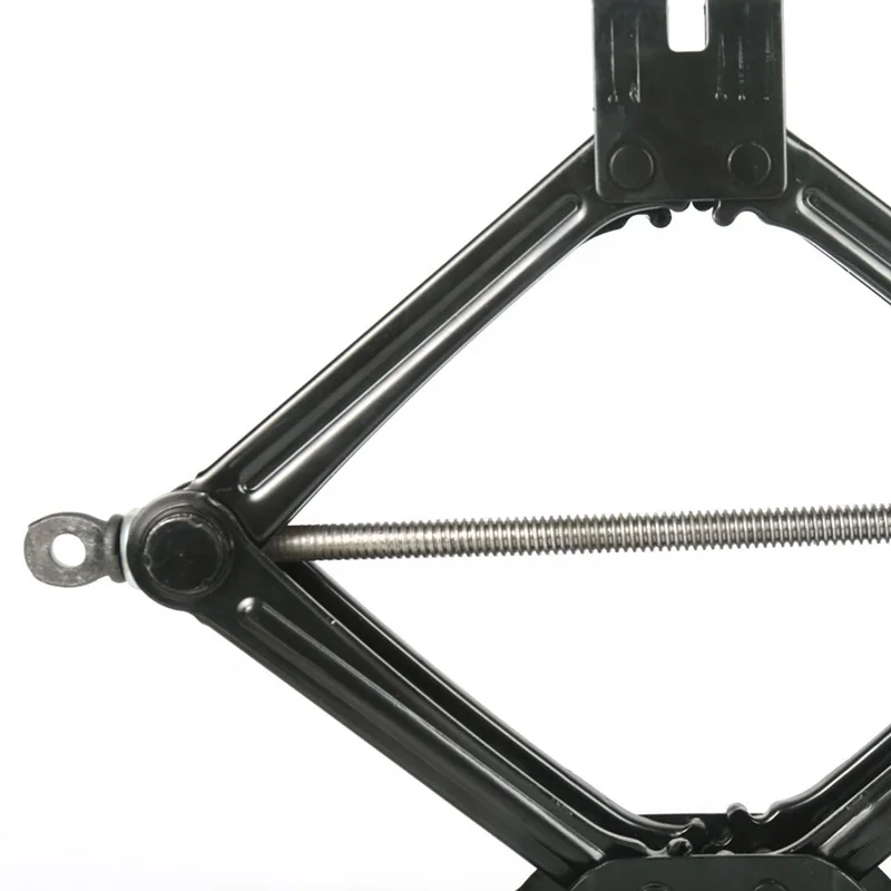 2t Mini Portable Hydraulic Lift Car Scissors Jack Car Hand Crank Labor