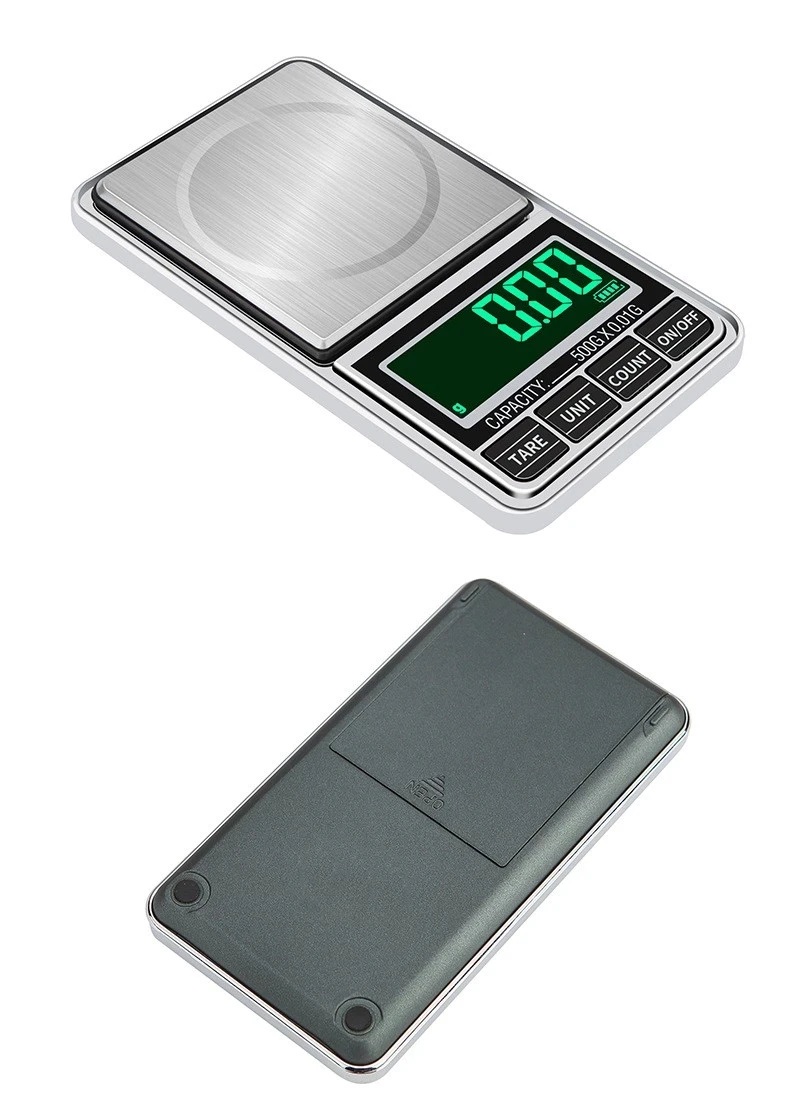0.01 Weight Balance Electronic Scales 500g Mini Precision Digital