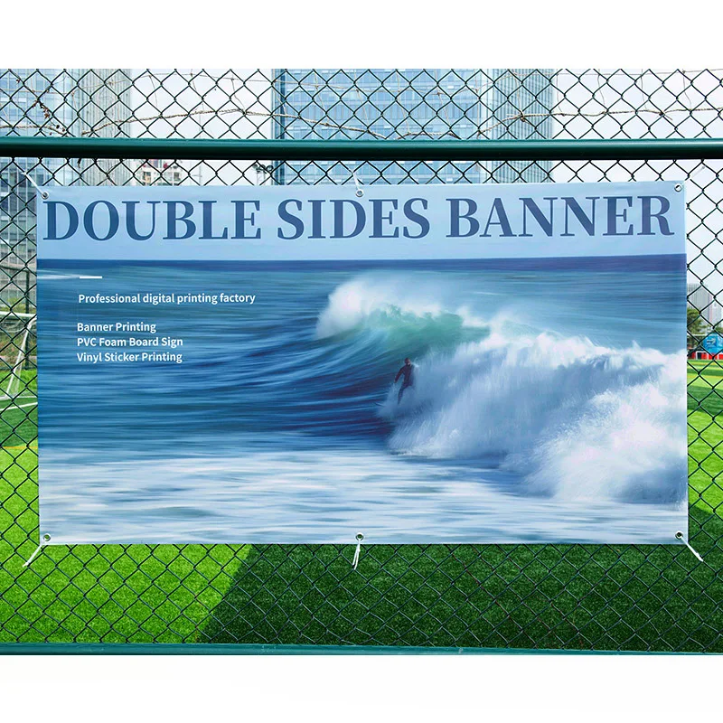 Printed Outdoor Vinyl Sign for Business Parties Birthdays PVC Banner 