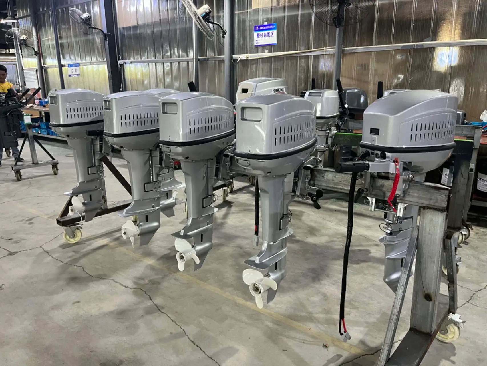 8hp 72v 6kw Electric Propulsion Motor New Condition Small Fishing